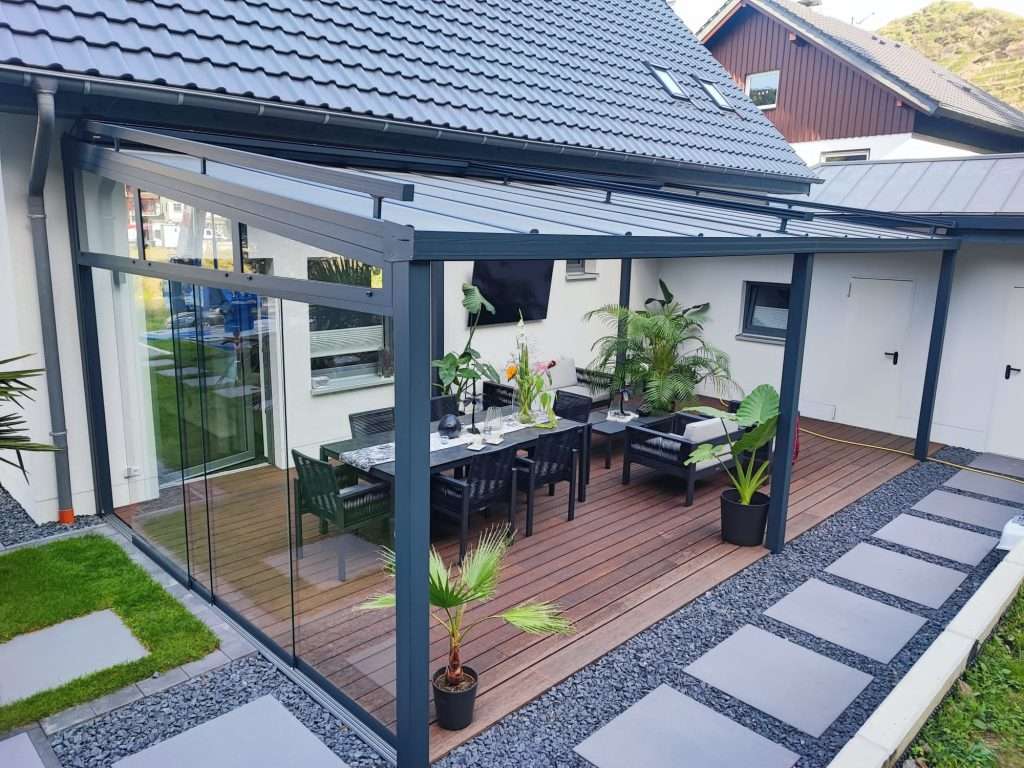 Leiner Terrassenueberdachung