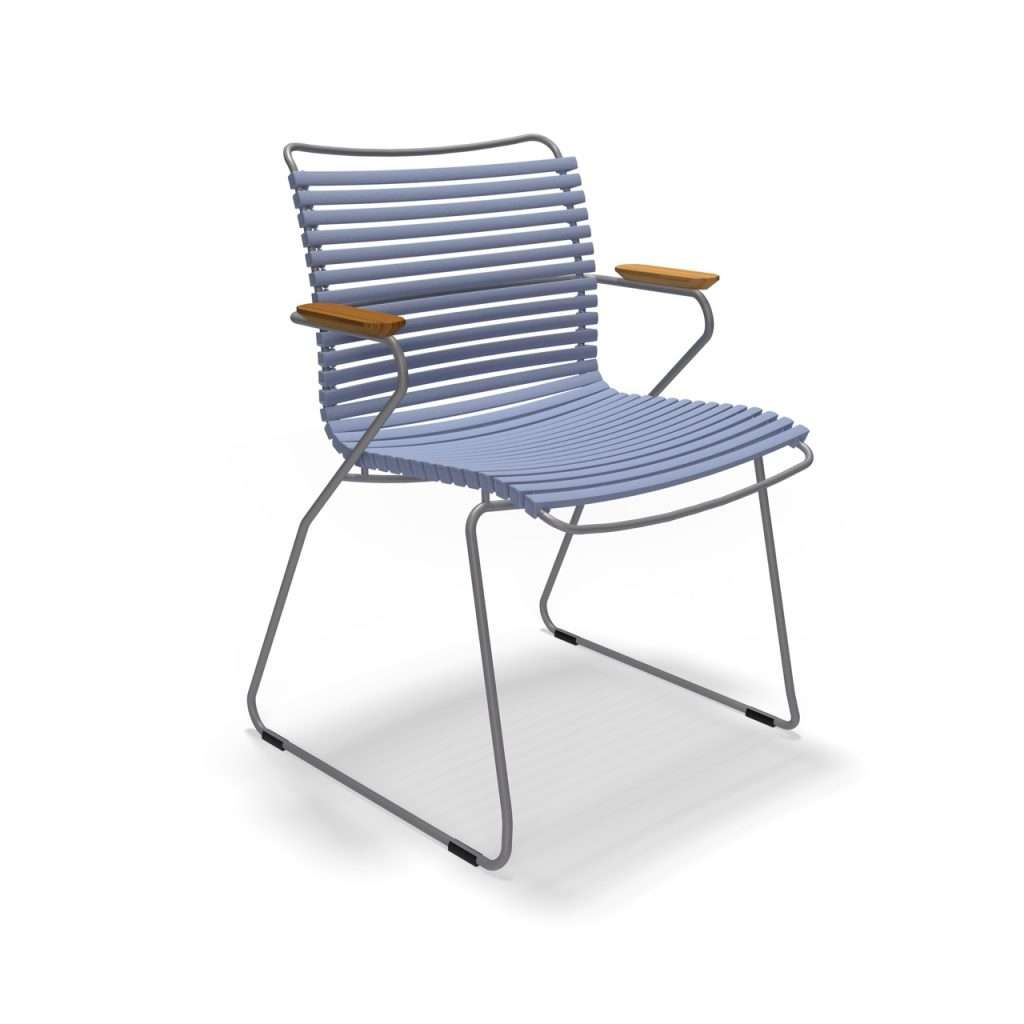 Groß (10801 8218 CLICK Dining chair PigeonBlue sha HOUE high)