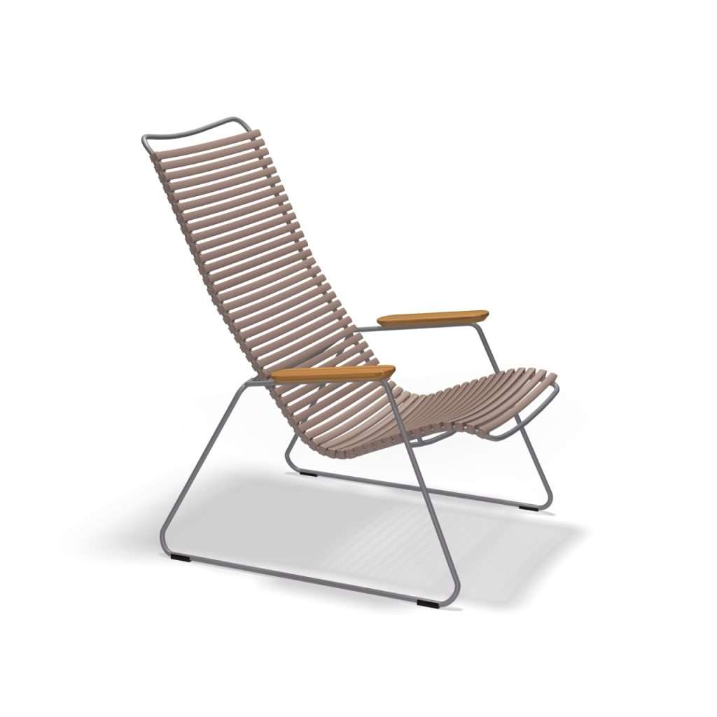 Groß (10811 6218 CLICK Lounge chair Sand sha HOUE high)