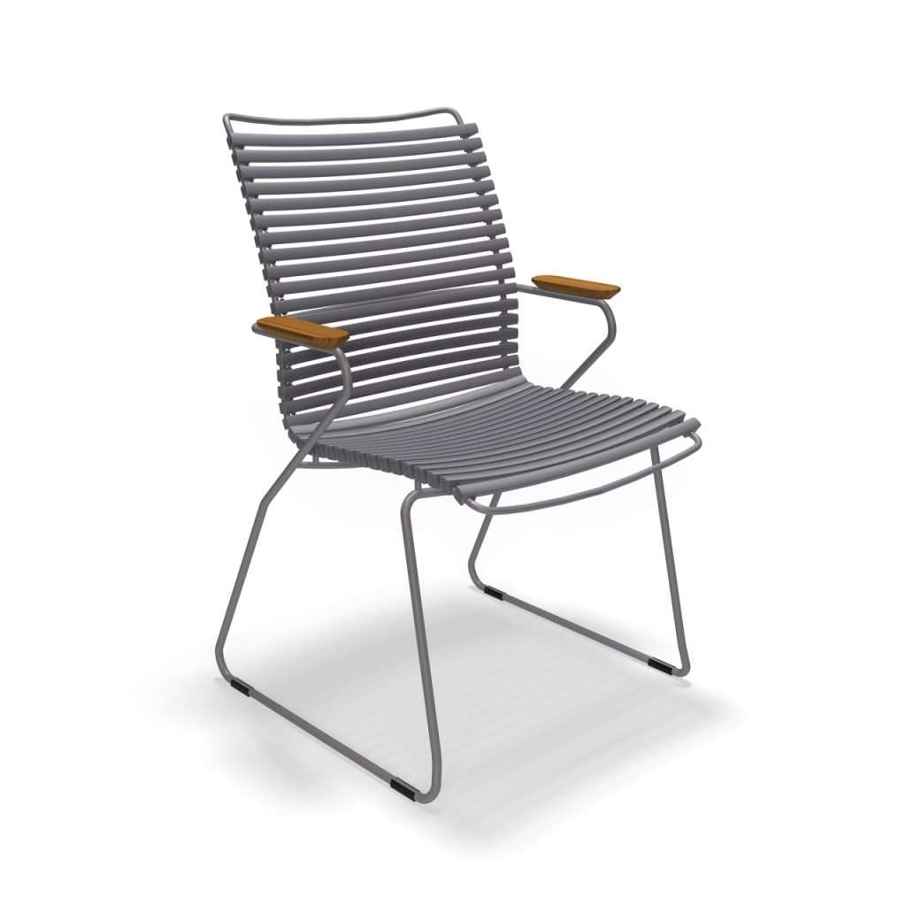 Groß (10812 7018 CLICK Dining tall back DarkGrey sha HOUE high)