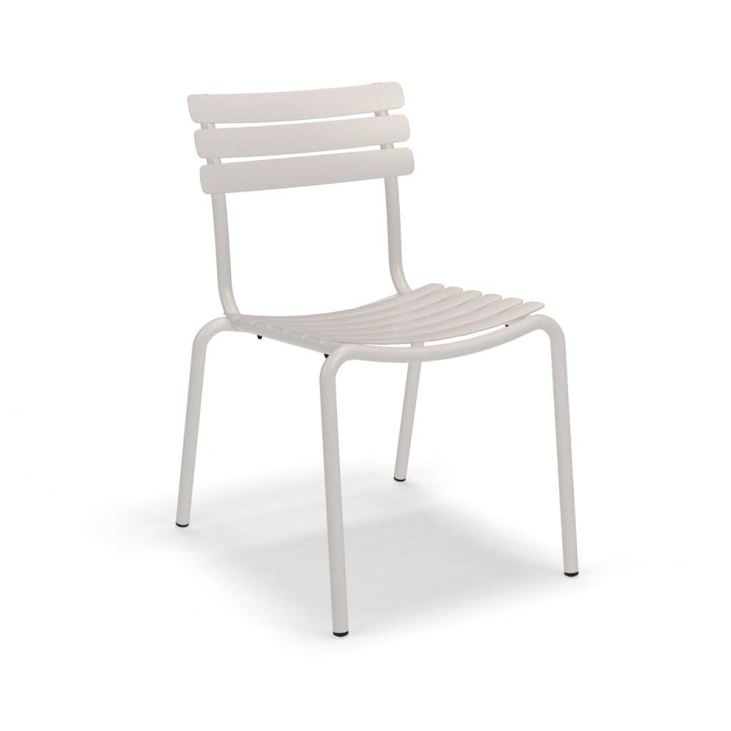 Groß (24814 4343 ALUA Dining chair without armrest MutedWhite sha HOUE high)