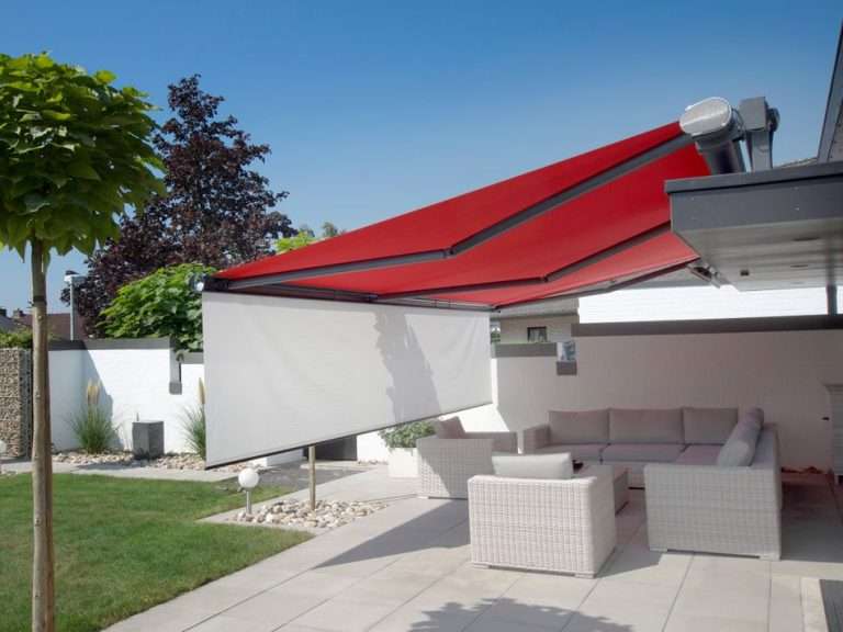 Markilux Schatten 6000 Markise bietet optimalen Sonnenschutz auf Terrasse