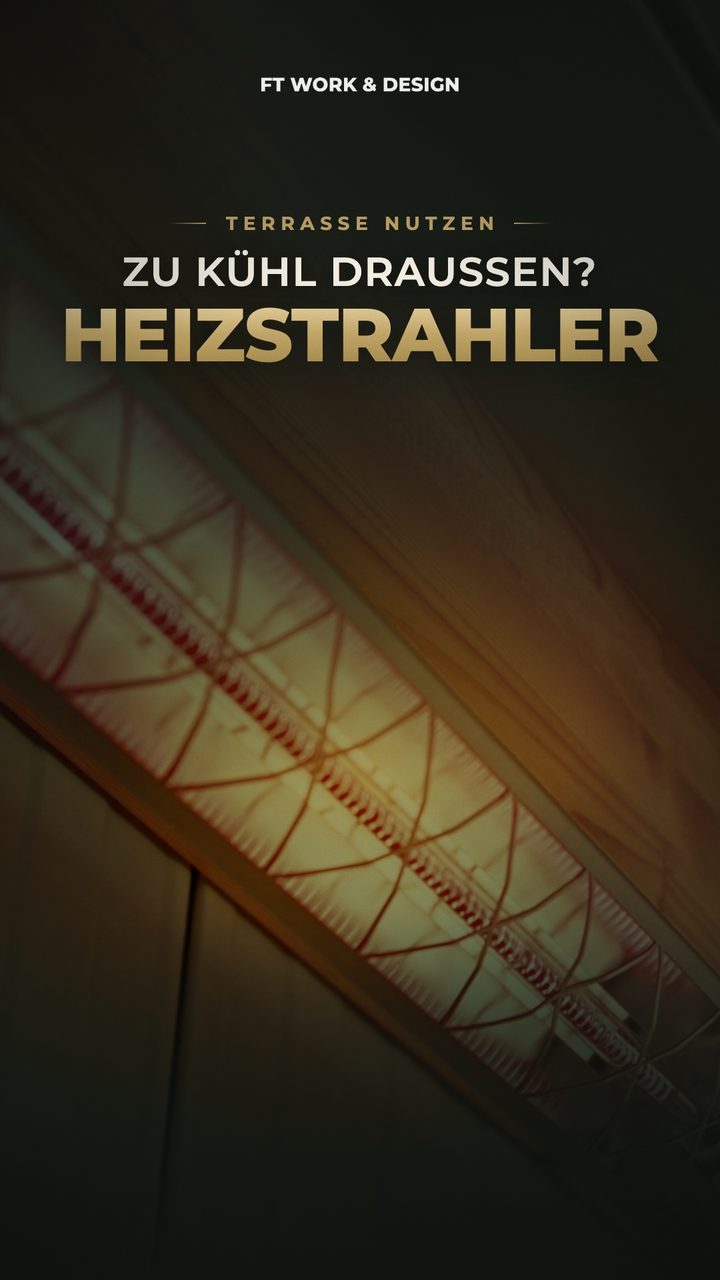 Video: Terrasse nutzen, wenn es kühler wird. Felix Till, Geschäftsführer von FT Work & Design